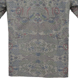 着物アロハシャツ グレー・和柄 L22-51