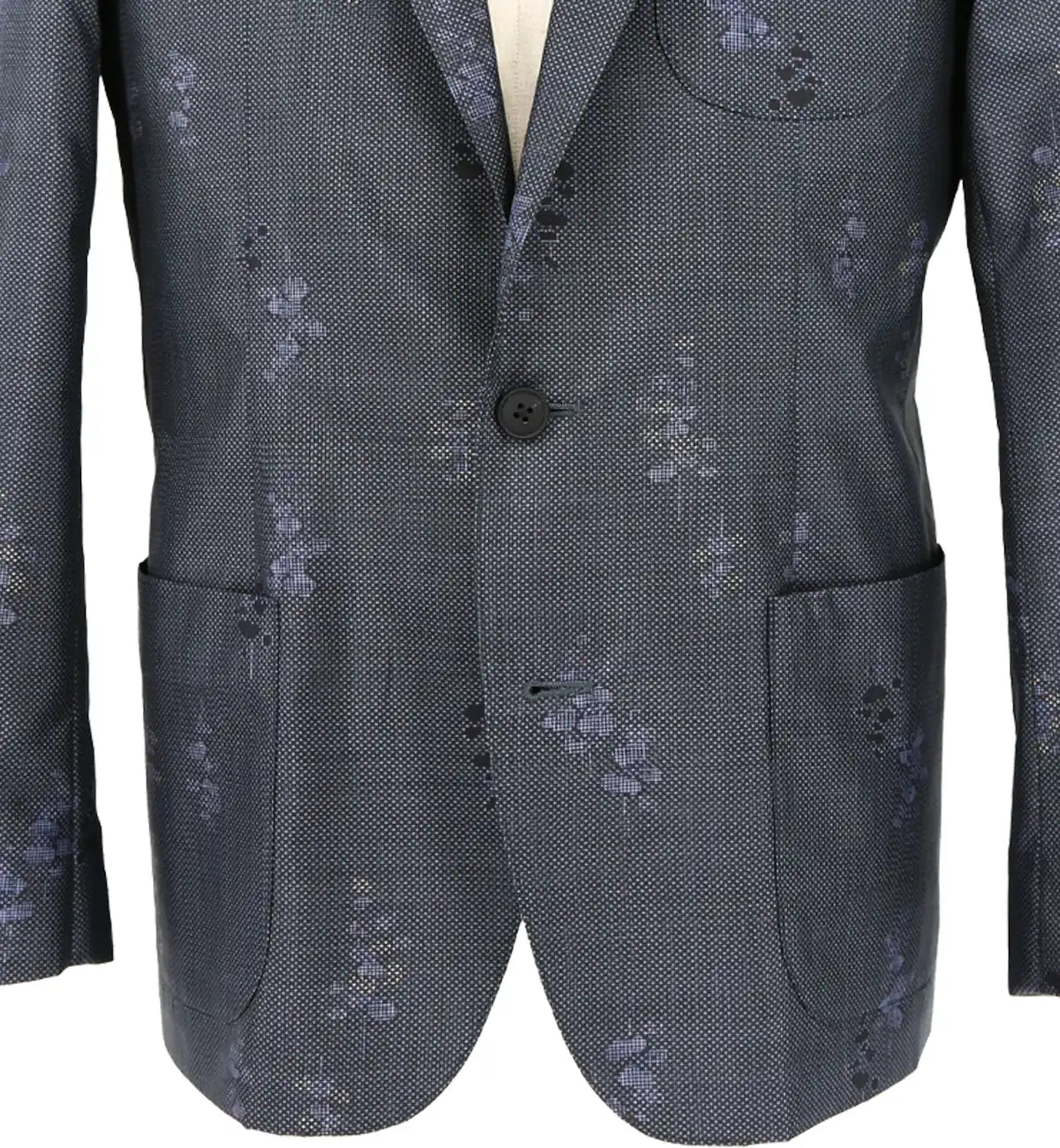 専用です❤本場大島紬 草花文ノーカラージャケット 専用です❤本場大島紬 草花文ノーカラージャケット 専用です