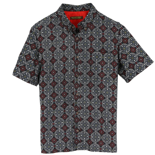 着物アロハシャツ 半袖 XLサイズ | FAR EAST FABRIC